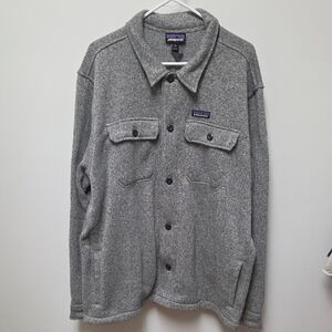 Patagonia Gray Men's Better Sweater Shirt Jacket